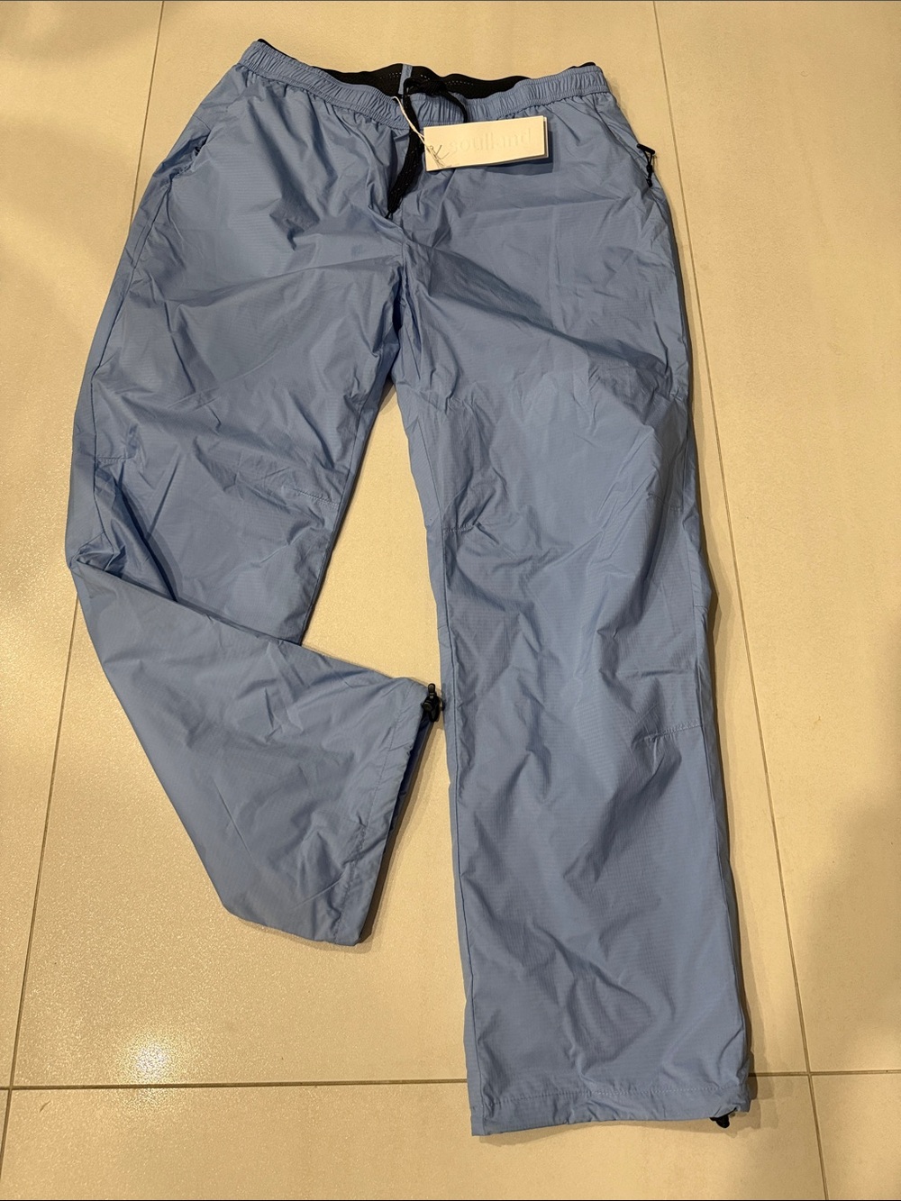 Soulland Light Blue Technical Sweatpants